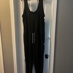 Vuori Classic Black Jumpsuit